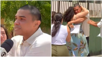 Homem pede companheira em casamento logo após ser solto; família denuncia prisão injusta
