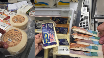 Queijos vencidos são encontrados à venda em supermercado de Fortaleza
