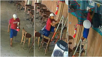 Casa de shows em Fortaleza é furtada e tem prejuízo de R$ 25 mil; veja vídeo