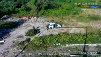 Homem é autuado por descarte irregular de podas de árvores às margens do Rio Cocó 