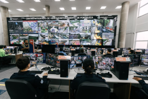 Central de videomonitoramento de Fortaleza é inaugurada com mais de 7 mil câmeras