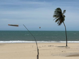 Ceará registra ventos de até 68 km/h, e Funceme alerta para rajadas mais fortes até quinta (22)