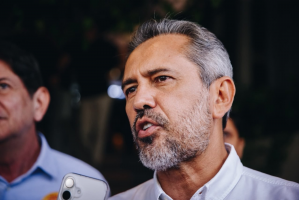 Elmano quer ampliar a presença da polícia nas ruas e o uso de tecnologia para combater crime organizado