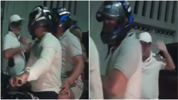 Vídeo: Câmera de carro flagra assalto a pedestre em rua de Fortaleza