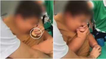 Aluno forçado a comer 7 fatias de bolo em escola tem síndrome que faz com que ele engorde com facilidade