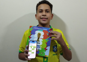 Estudantes de escola pública do interior do Ceará criam aplicativo para auxiliar troca de figurinhas da Copa do Mundo