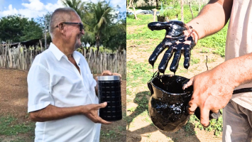 Agricultor que encontrou possível petróleo no CE deve isolar poço enquanto aguarda laudo da ANP