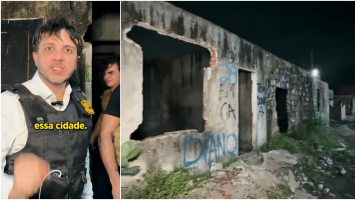 Renan Santos vai a bairro fantasma no CE, e aliado defende 'passar fogo' em faccionado