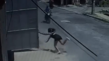 'Não é IA, aconteceu comigo', relata jovem derrubada por rajada de vento no Ceará