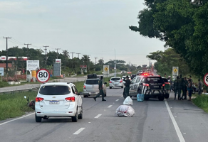 Policial morre após bater contra animal na estrada e ser atingido por carro na Grande Fortaleza