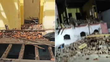Prédio tombado do século XIX desaba em Maranguape; veja vídeo