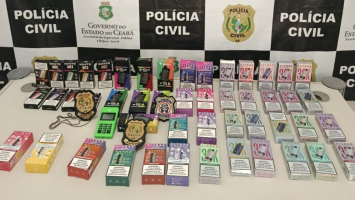 Homem é preso por vender ‘vapes’ e ‘pods’ no interior do Ceará; adolescentes eram clientes